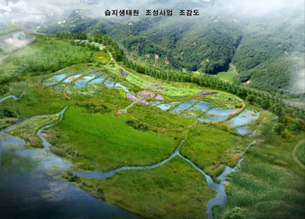 Yeonchen marsh master plan & design
