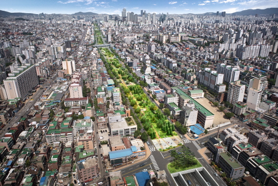 Feasibility Study & Preliminary Plan of Jaemulpo Street (Abover Ground Section) Eco-friendly Area