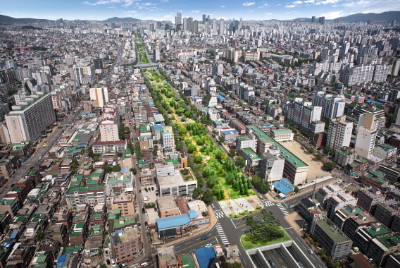 Feasibility Study & Preliminary Plan of Jaemulpo Street (Abover Ground Section) Eco-friendly Area