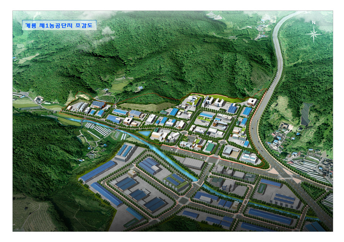 Post Environmental Impact Assessment of Gyeryong First Industrial Complex (on operation)