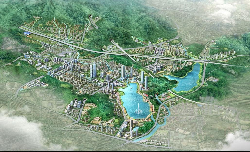 Traffic improvement plan for Gwanggyo district housing development project