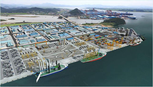 Traffic impact Imrpovment for the construction of  Mokpo new port complex