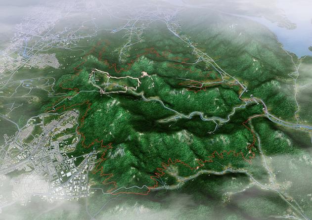 Namhansansung provincial park master plan