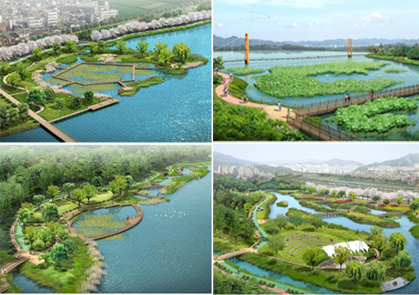 Uiwang wangsong lake park schematic design