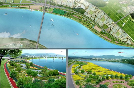 Maintenance and detailed design for echo-friendly stream at the high-water-level land by Hangang River