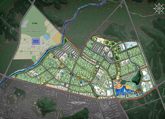 Design for housing development project in Sosabeol Pyeongtaek