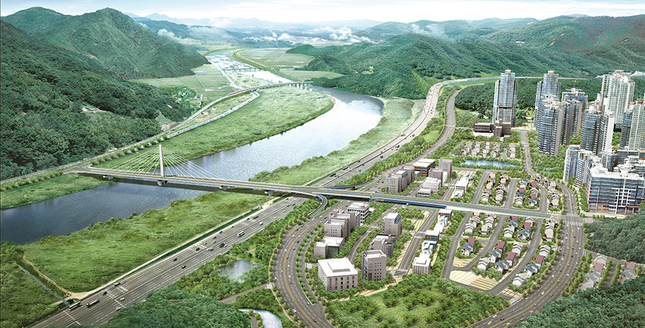 Detailed Engineering Design for Construction of Approach Road to Daegu Technopolis (Section No.2)