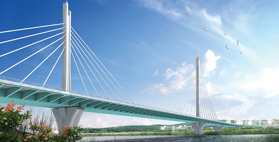 Detailed Engineering Design for Construction of Bridge Section of Boulevard No.2-44 in Daegu Metropolis