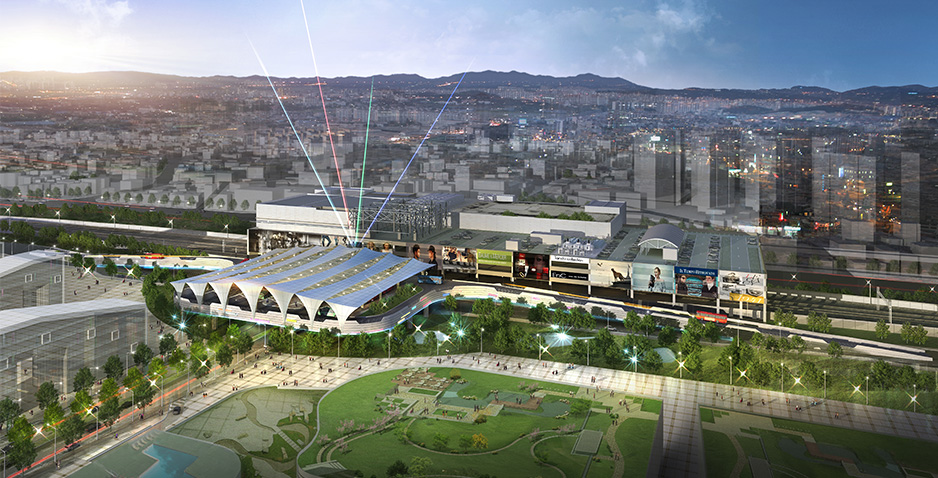 Feasibility Study and Preliminary Plan for Development of Transit Center of Suwon Station