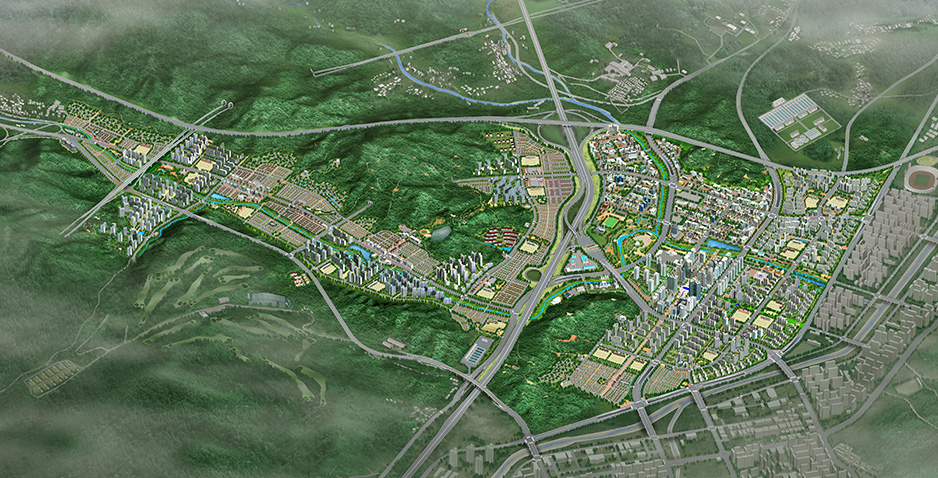 Detailed Survey and Engineering Design for Development of Residential Area in Pangyo New Town in Seongnam City