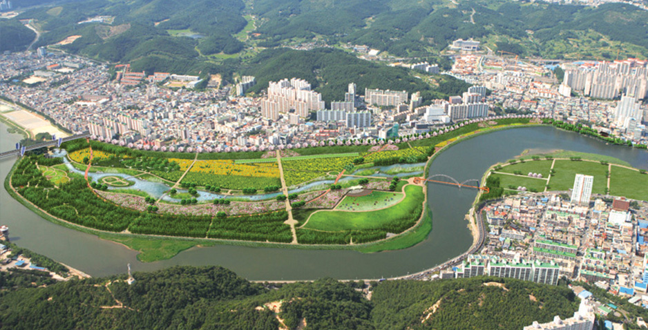 Detailed Engineering Design for Ecological Park Development of Taehwa River (Stage II-Phase I)