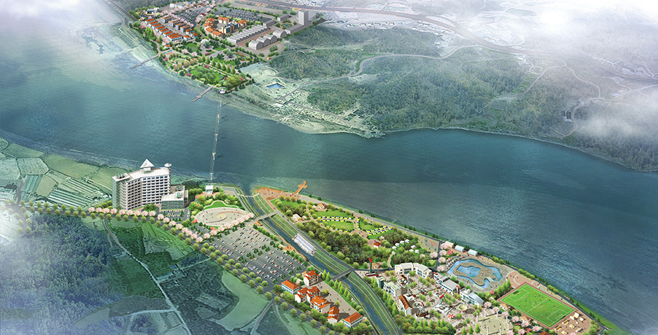 Variation of Development Plan for Tourism Center of Sinneuk Temple in Yeoju City