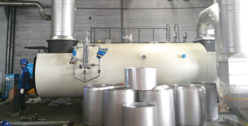 Installation of Waste Heat Recovery Boiler